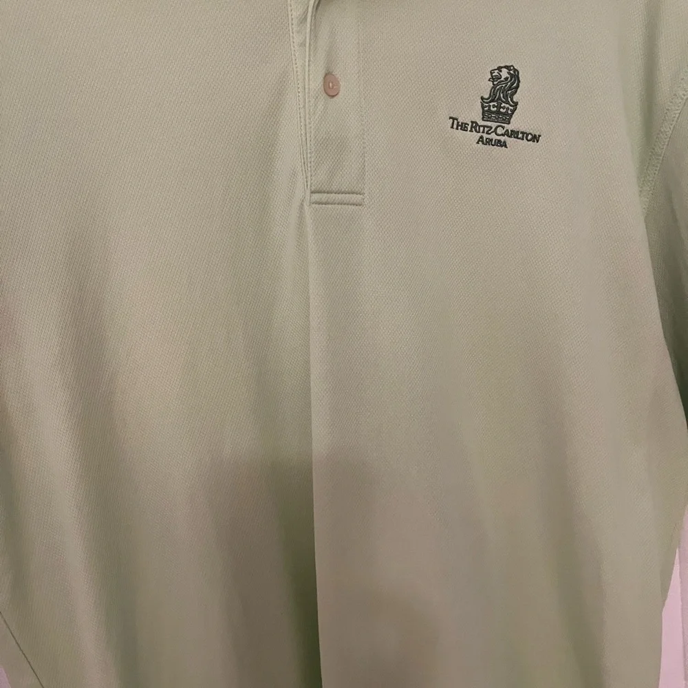 Men's Green Polo Shirt - Picture 2 of 3